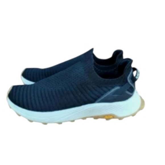 Merrell Embark Moc Slip On Athletic Tennis Shoe Sneaker Black White Women 9.5 - Picture 3 of 8
